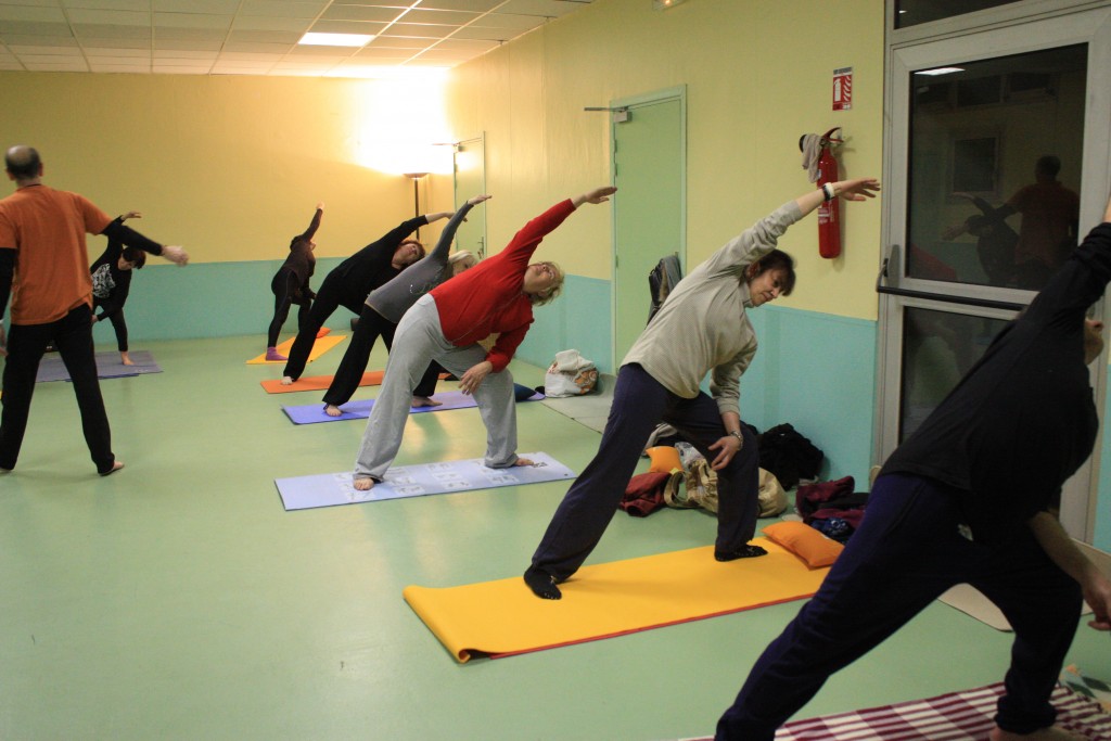 Cours de yoga